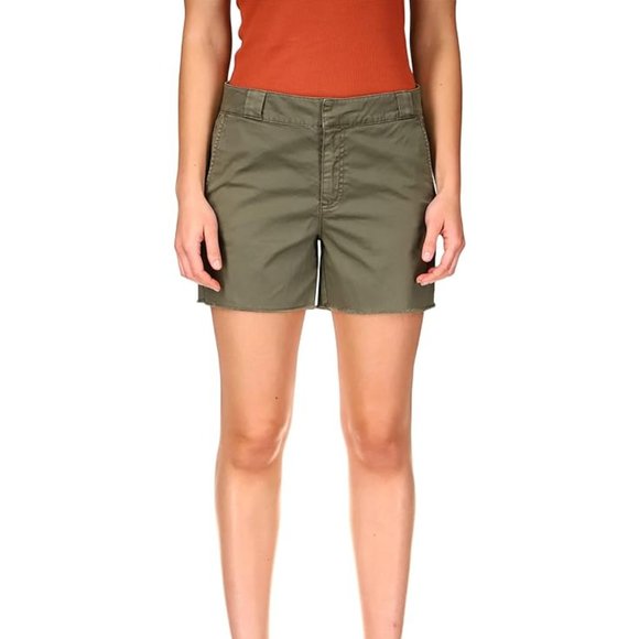 Sanctuary Daybreak Stretch Twill Shorts with Frayed Hem Size 25 - Picture 1 of 9